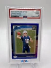 2024 Optic Drake Maye Blue Glitter PSA 9 Rated Rookie Patriots SSP Rare  MVP 🔥