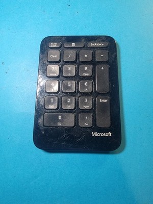 Microsoft 1558 Sculpt Ergonomic Number Key Pad Bluetooth   Tested Working