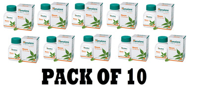 Himalaya Neem Tablets Herbal Skin Wellness Support 180 Tabs Pack of 10
