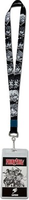 *NEW* Fairy Tail (Manga): Main Chara Vol. 35 Black & White Lanyard w/ ID Holder