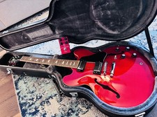 Marty Schwartz Epiphone ES-335 with Hard Case and Schwartzinator Overdrive Pedal