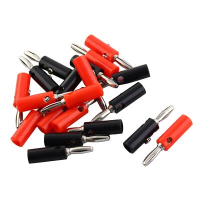 Connecteur Haut-parleur 4mm Fiches Bananes Plaquées Argent – Lot De 8 – 4 Mm Avec Vis De Verrouillage – Pour Câbles Haut-parleur, Home Cinéma, Amplis Récepteur Vidéo Connecteur Haut-parleur 4mm Fiches Bananes Plaquées Argent – Lot De 8 – 4 Mm Avec Vis De Verrouillage – Pour Câbles Haut-parleur, Home Cinéma, Amplis Récepteur Vidéo