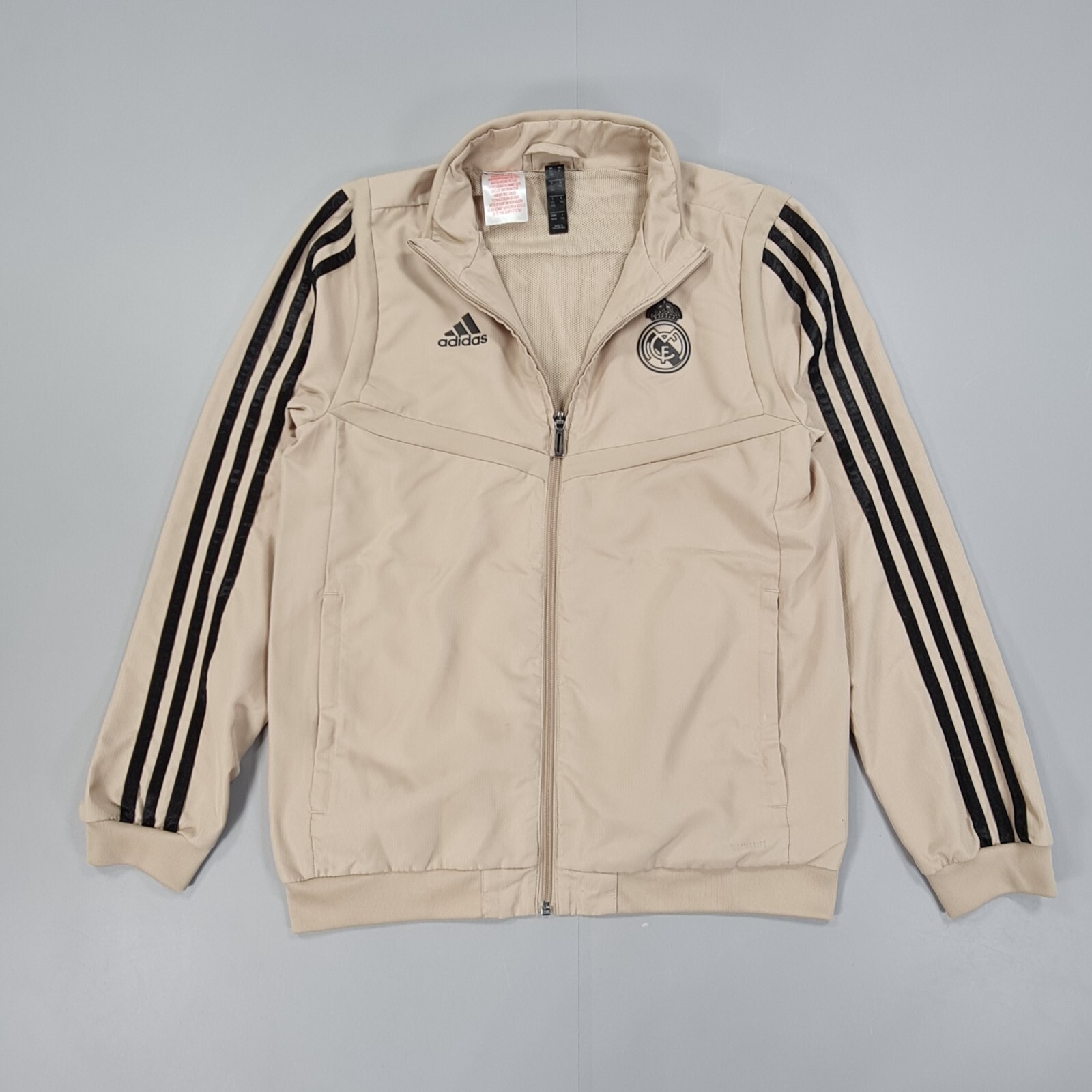 Chaqueta Chándal Real Madrid 2019 Adidas Niños Dorado 11-12 Años Fútbol Ei7474