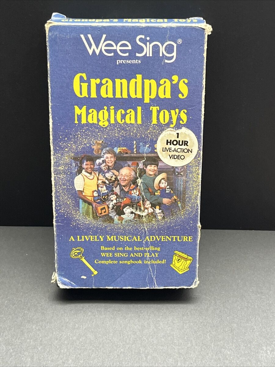 Wee Sing Grandpa's Magical Toys VHS Movie 1988 Nipp Beall Wee Sing Grandpa's Magical Toys VHS Movie 1988 Nipp Beall