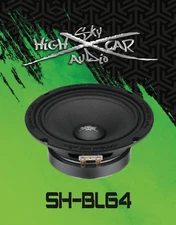 Sky High Car Audio SH-BL64 6.5" 4 ohm Midrange Loudspeaker