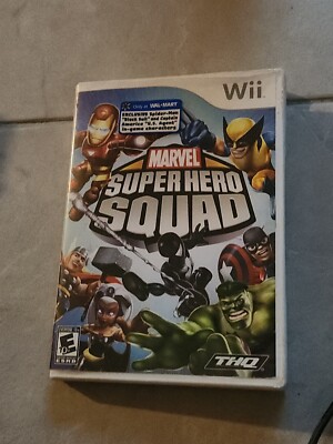 Marvel Super Hero Squad Nintendo Wii W/O Manual Game Good