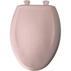 Bemis 1200SLOWT-023 Elongated Slow Close Toilet Seat - Crane SHELL PINK