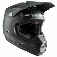 EVS Sports HE20T5S-BK-L T5 Solid Large Matte ...
