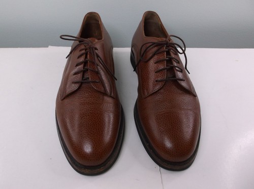 BRUNO MAGLI (RINO) MEN'S Brown Shoes Size 8.5 Made in Italy EUC - Picture 1 of 6