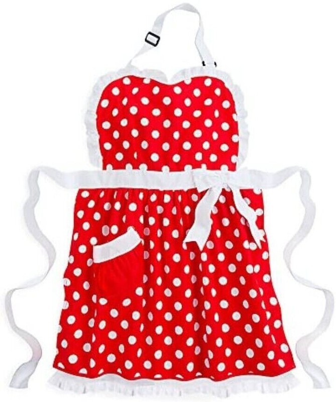 Disney Parks Minnie Mouse Kitchen Apron New with Tag!