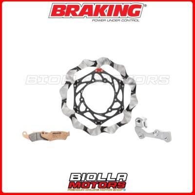 OKBY36E BREMSSCHEIBENSATZ 280 VORNE LINKS BRAKING YAMAHA YZ F 450 2022 - WAVE FLO