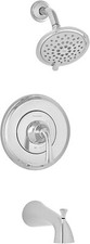 American Standard T106508.002 Romantic Patience Bath/Shower Trim Polished Chrome
