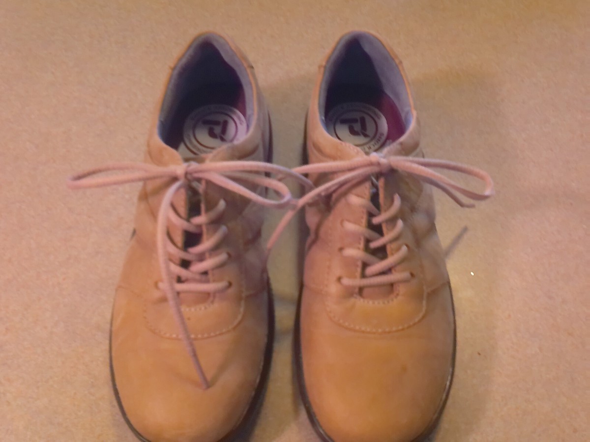 PROPET Lace Up Shoes Brown Suede Leather Lightweight Sz 6M  display picture 2