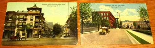 Lotto cartoline d'epoca Phillipsburg, New Jersey (17 diverse) con campo di maloney ++ - Foto 2 di 20