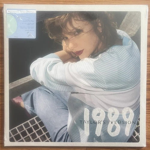 Taylor Swift 1989 Taylor’s Version Aquamarine Green Vinyl Record Sealed New