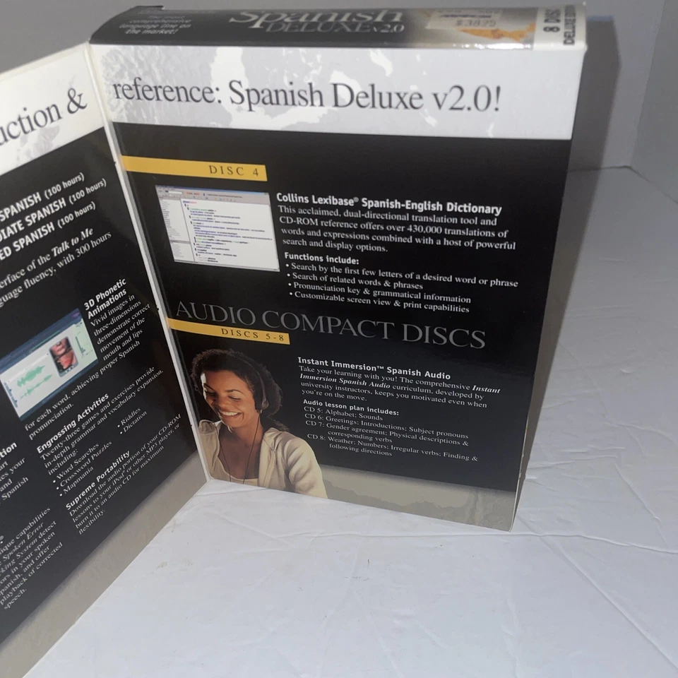 Topics Entertainment Instant Immersion Spanish Deluxe 2 - Full Version - 8 Discs - Image 4 of 4