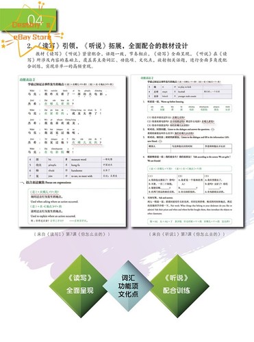 正版/会通汉语3(读写+听说)/Mastering Chinese Book/卢福波/对外汉语教材中级/外国人零基础学中文课本/HSK4汉语水平考试听说读写教程 - Picture 17 of 21