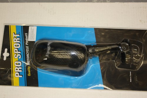 Pro Sport Short Stem Carbon Fiber Left Side Mirror Honda CBR 200-2001 - 第 1/2 張圖片