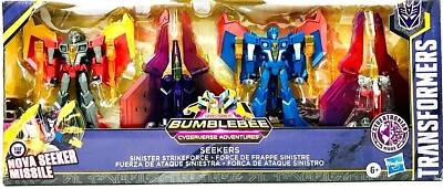 Hasbro Transformers Bumblebee Cyberverse Adventures Seekers Sinister Strikeforce