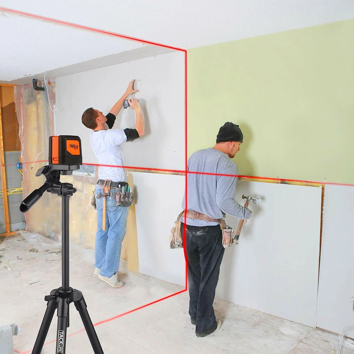 Smart 50 Feet Laser Level Self Leveling Horizontal Vertical