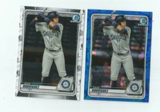 Julio Rodriguez  Bowman Chrome Sapphire + Base