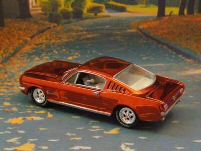 Resto-Mod 1965 65 Ford Mustang V-8 2+2 FASTBACK 1/64 Scale Limited Edition T
