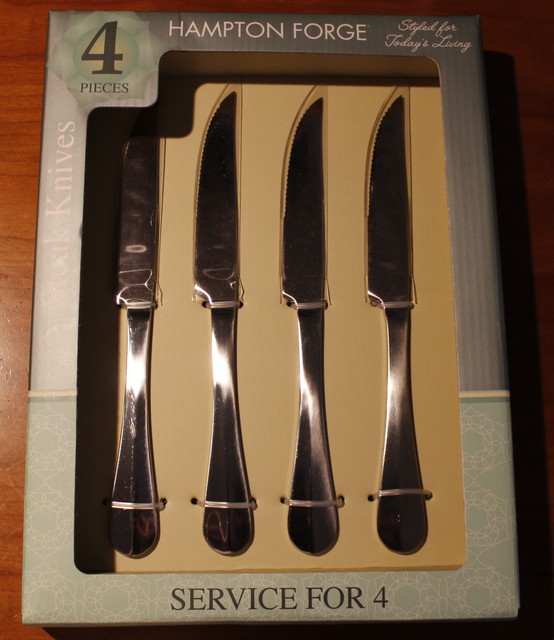 Hampton Silversmith Lexington 4Piece Steak KnivesDishwasher