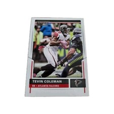 2017 Score Football Card #73 Tevin Coleman NFL Atlanta Falcons (D9