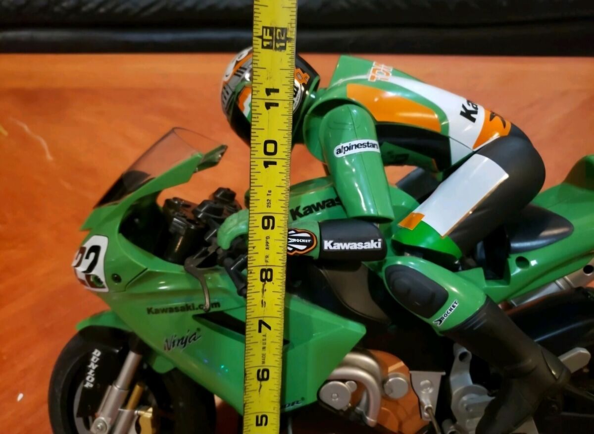 Rare Vintage Nikko Kawasaki Ninja RC 1:5 Scale Motorcycle Rare Vintage Nikko Kawasaki Ninja RC 1:5 Scale Motorcycle