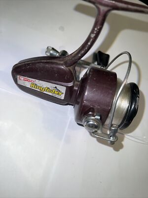 Vintage Garcia Kingfisher Spinning Reel Fishing rod Reel Vintage Garcia Kingfisher Spinning Reel Fishing rod Reel