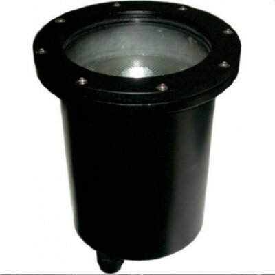 ORBIT 5210  120V FOR 75W PAR38 WELL LIGHT - BLACK Cast Aluminum