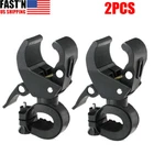 2 Pack Bike Flashlight Holder Universal LED Flashlight Mount Holder 90º Rotation