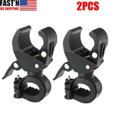 2 Pack Bike Flashlight Holder Universal LED Flashlight Mount Holder 90  Rotation