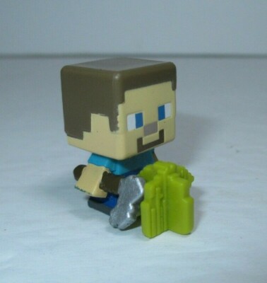 Minecraft Mini-Figures Obsidian Series 4 1'' Farming Steve Figure Mojang