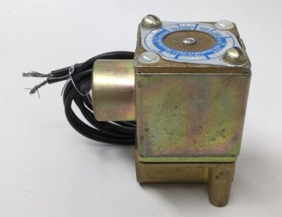 Valcor 94C19C23 Solenoid Valve 10 Watts 150Psi Max 115V60~Volts 1/8'' Orifice