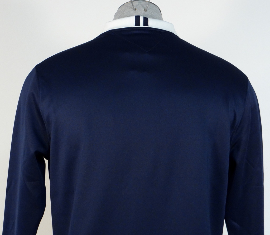 ジャケット・アウター ANATOMICA GOLF JACKET NAVY CHECK M NYLON Tommy Hilfiger Golf TH Tech Navy Blue & White Zip Front