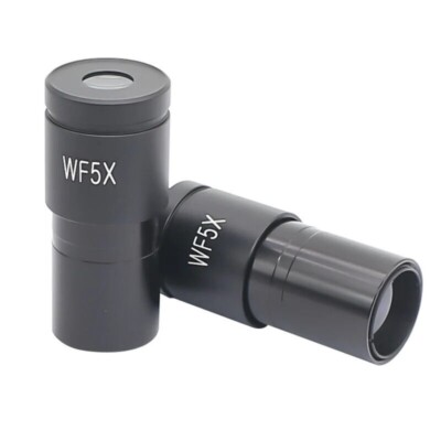 WF5X Wide Field 20mm Biological Microscope Eyepiece Lens Mounting 23.2mm
