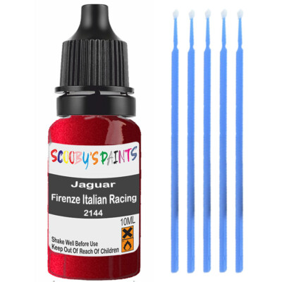 For Jaguar Firenze Italian Racing Red Paint Touch Up Code 2144 Scratch ...