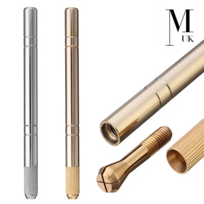 Microblading Pen - SPMU Tool - Manual Needle Microblade Holder - Gold / Silver