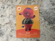 429 CYD Animal Crossing Amiibo Authentic Nintendo Mint Card From Series 5