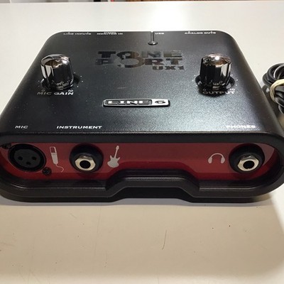 Line 6 TonePort UX1 Digital Recording Interface Tone Direct Monitoring