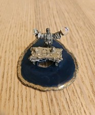 Ral Partha Pewter Wizard Necromancer Magic Lab Lair Table Agate Mini Figurine