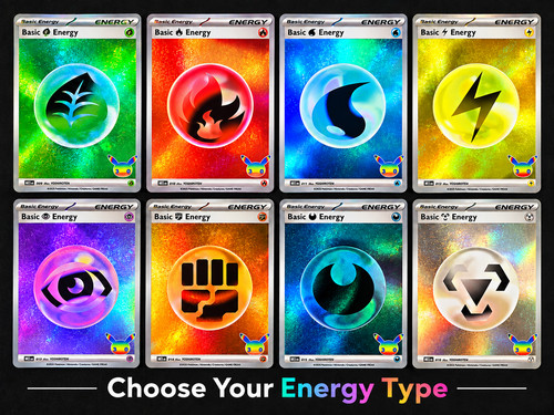 2026 Pokémon TCG 30th Celebration Holo Energy Set LOT OF 8 NM - Choose Type