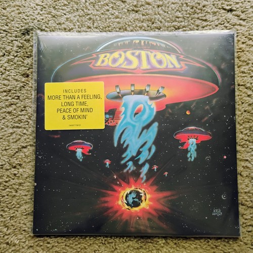 Boston selbstbetitelte Vinyl LP Schallplatte BRANDNEU VERSIEGELT
