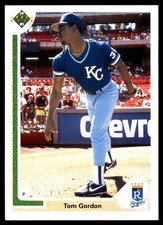 Tom Gordon 1991 Upper Deck #431 Royals MLB READ FREE SHIPPING AutographDen