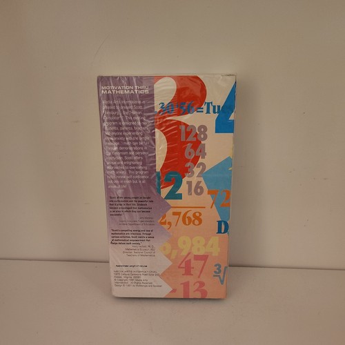 Turn On The Human Calculator In You VHS 1991 Math Instructional Video New Sealed - Picture 2 of 4