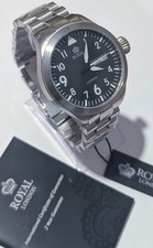 Royal London Gents Oversize  Dial Watch 41015-02 Day/ Date Feature