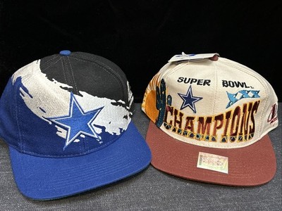 2x Dallas Cowboys Logo Athletics SnapBack Hats 90s Splash/ Super