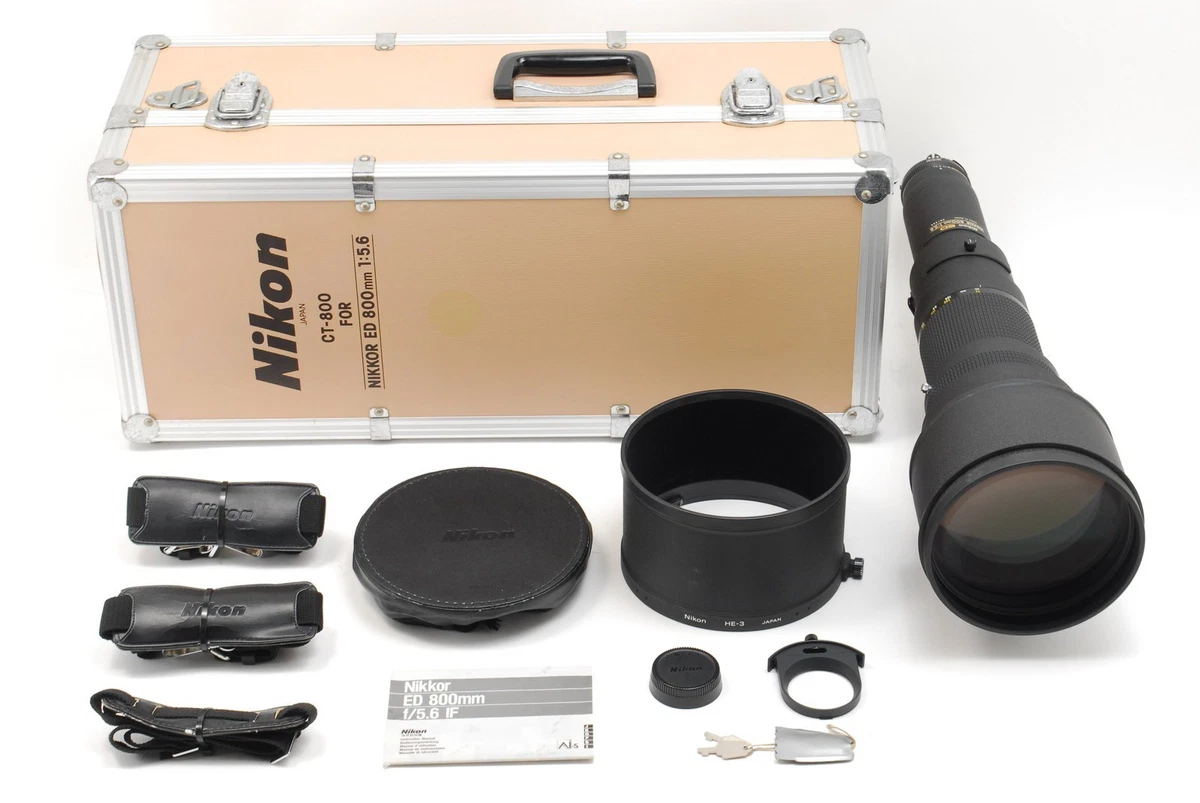 Nikon f/5.6 Camera Lenses 800mm Focal for sale | eBay