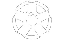 Genuine Nissan Wheel Alloy 40300-ea41c Genuine Nissan Wheel Alloy 40300-ea41c